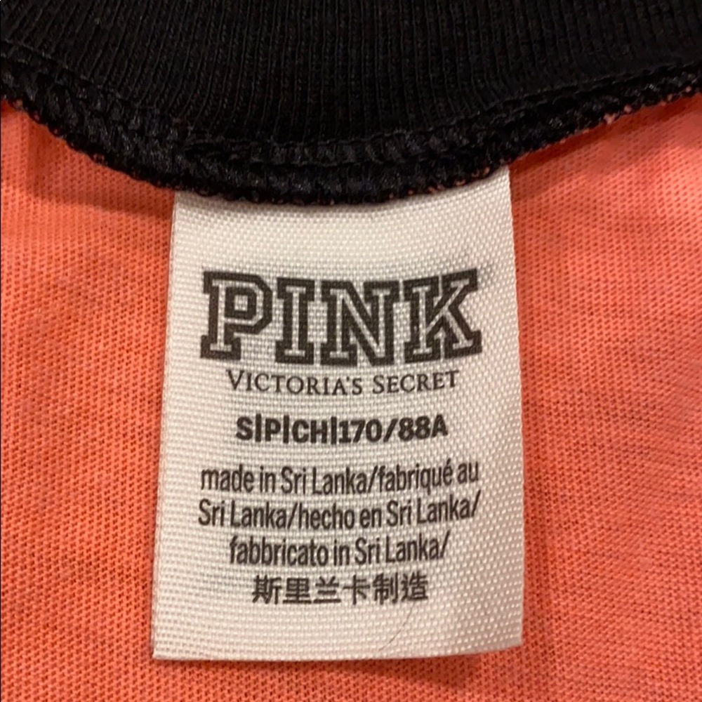 VS Pink women’s size S v neck racer back tank - Picture 4 of 5